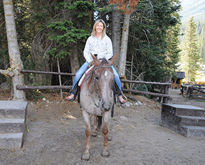 horse back riding