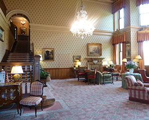 Interior of Inverlochy castle