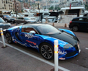 Bugatti in Monaco